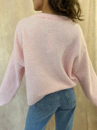 Pull rose Ambre