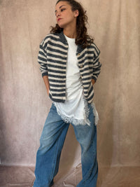 T shirt blanc dentelle Léna