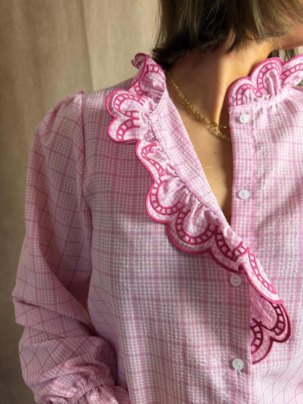 Chemisier rose Laure