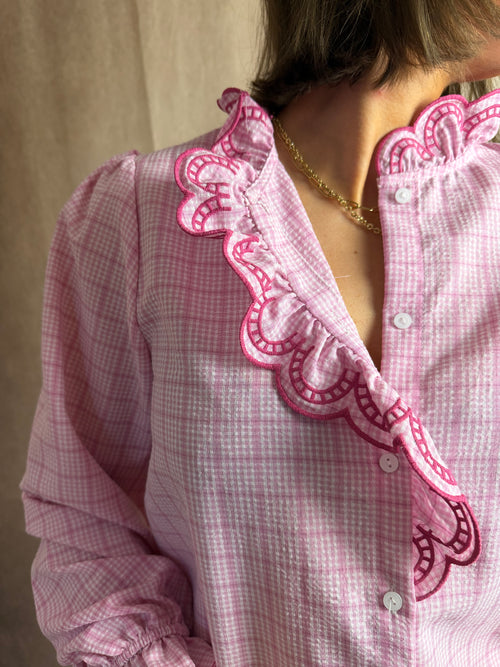 Chemisier rose Laure