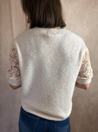 Pull écru Pauline