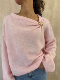 Pull rose Ambre